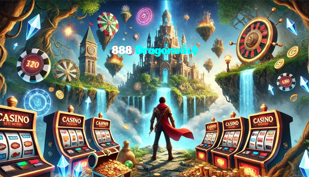 888 Dragons™ casino presented on mobile device in Pakistan with slots and live games